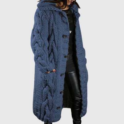 Karina | Elegant Cosy Coat With Tummy Coverage
