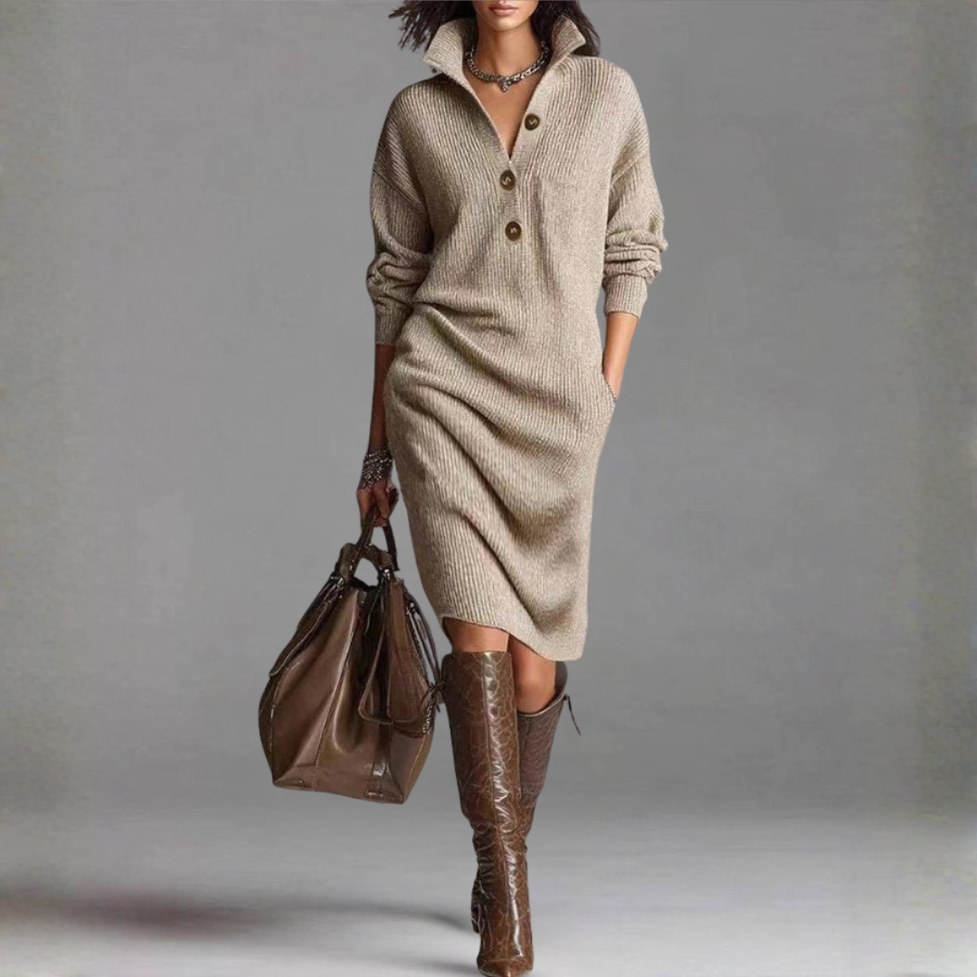 Carmen | Warm Knit Dress, Elegant and Comfortable