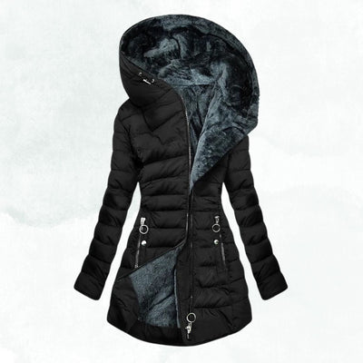 Warm Winter Jacket with Cozy Faux-Fur Lining