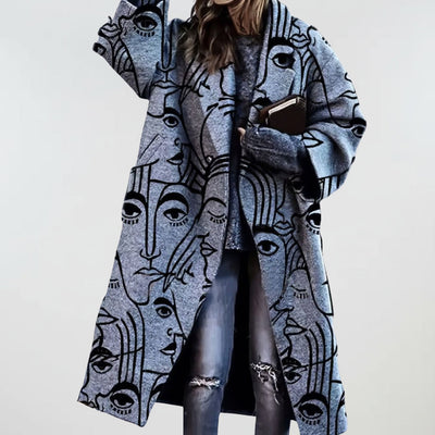 Amelia | Oversized Check Coat