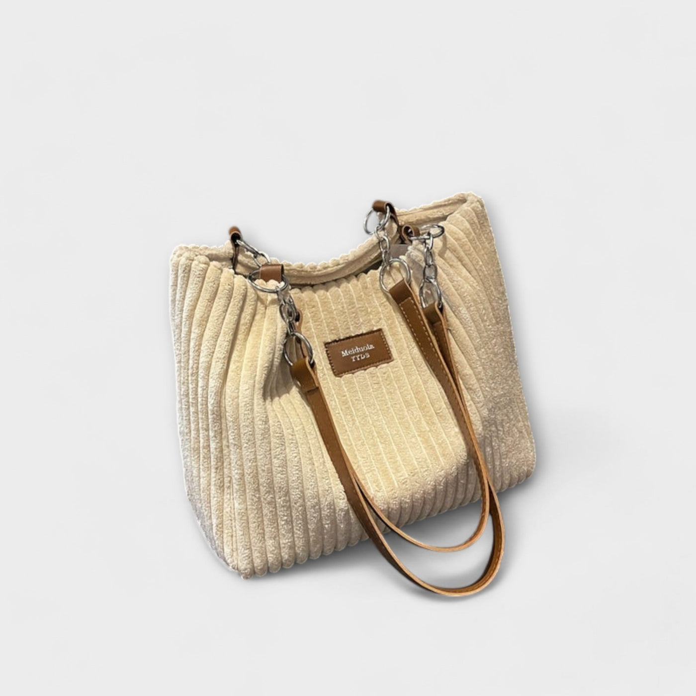 Lucy - Soft Cord Shoulder Bag