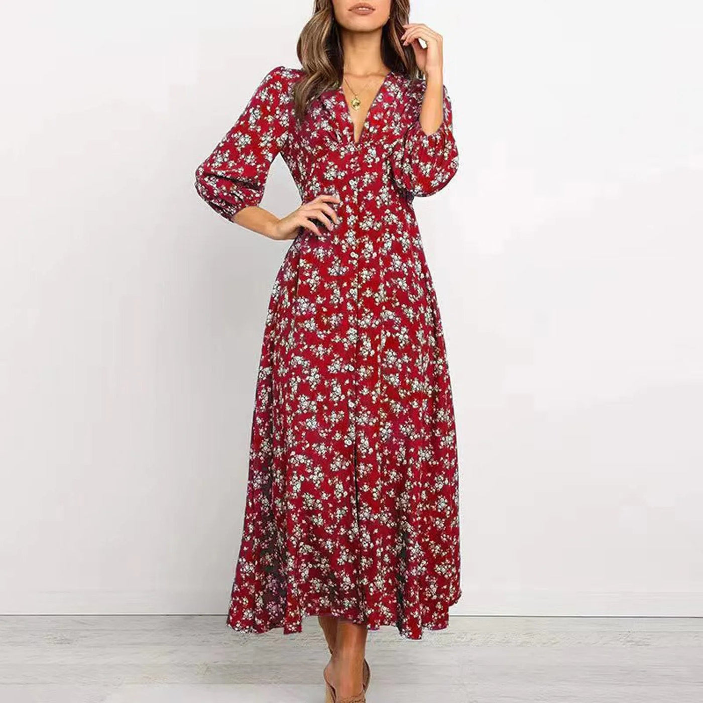 Chloé | Bohemian Floral Maxi Dress