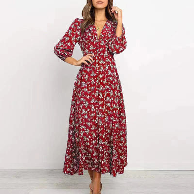Chloé | Bohemian Floral Maxi Dress