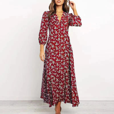 Chloé | Bohemian Floral Maxi Dress