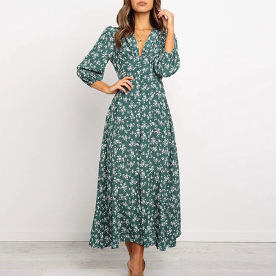 Chloé | Bohemian Floral Maxi Dress