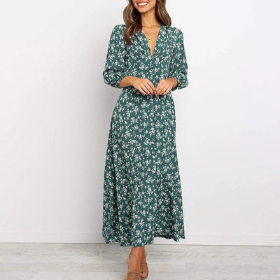 Chloé | Bohemian Floral Maxi Dress