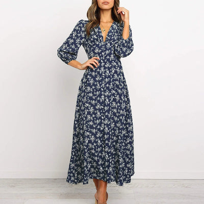 Chloé | Bohemian Floral Maxi Dress