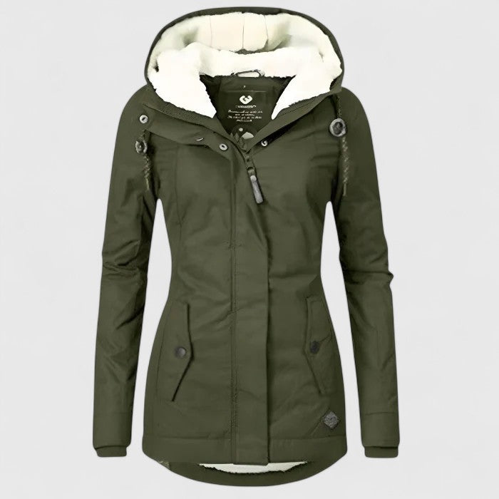 Seravia™ – Waterproof Hooded Winter Jacket