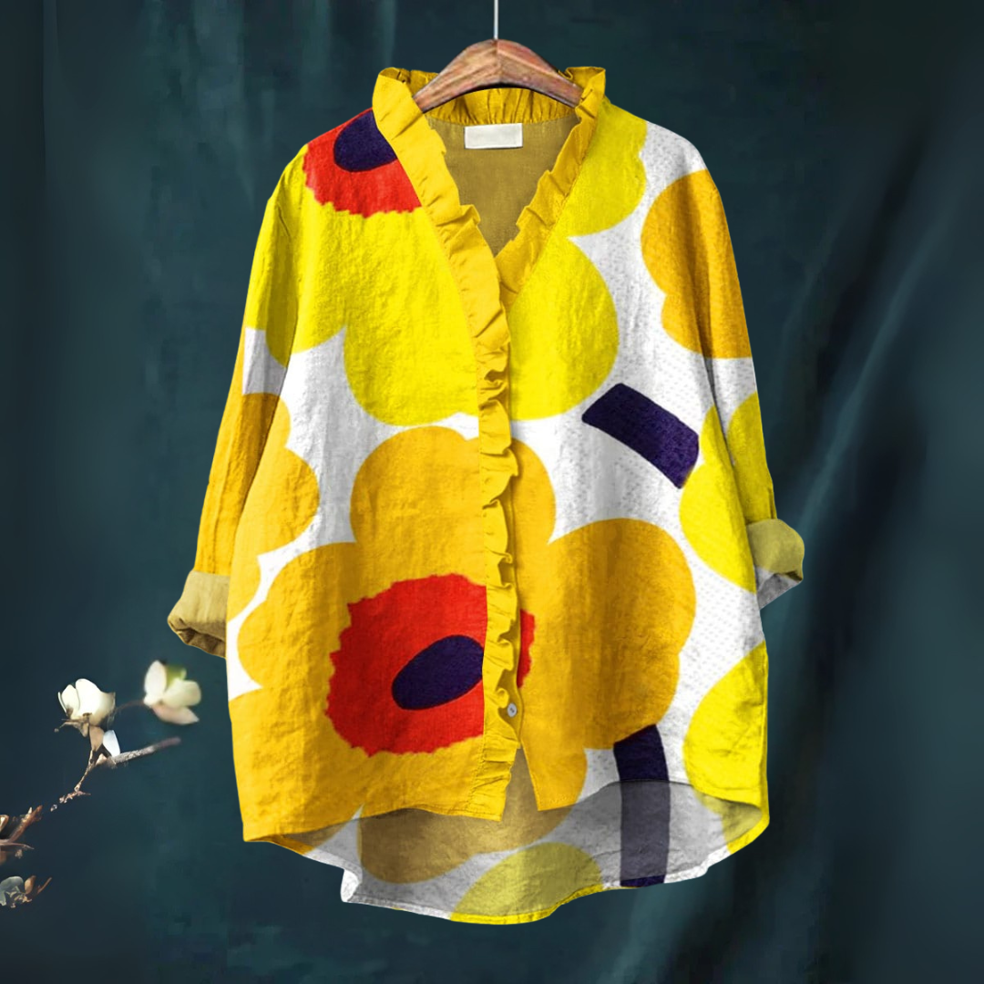 Helena | Ruffled Blouse