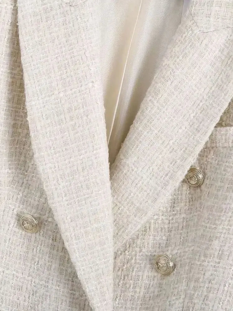 Vivienne | Classic Tweed Blazer