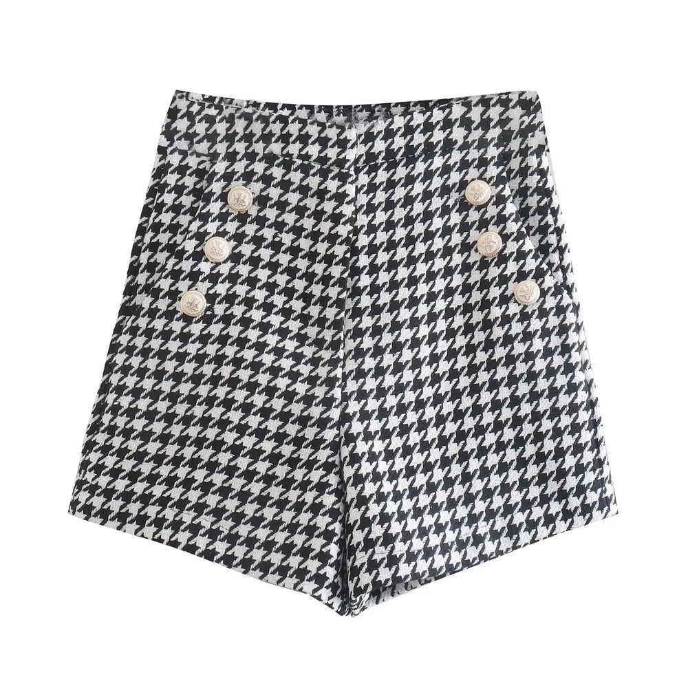 Elowen | Houndstooth Blazer Set