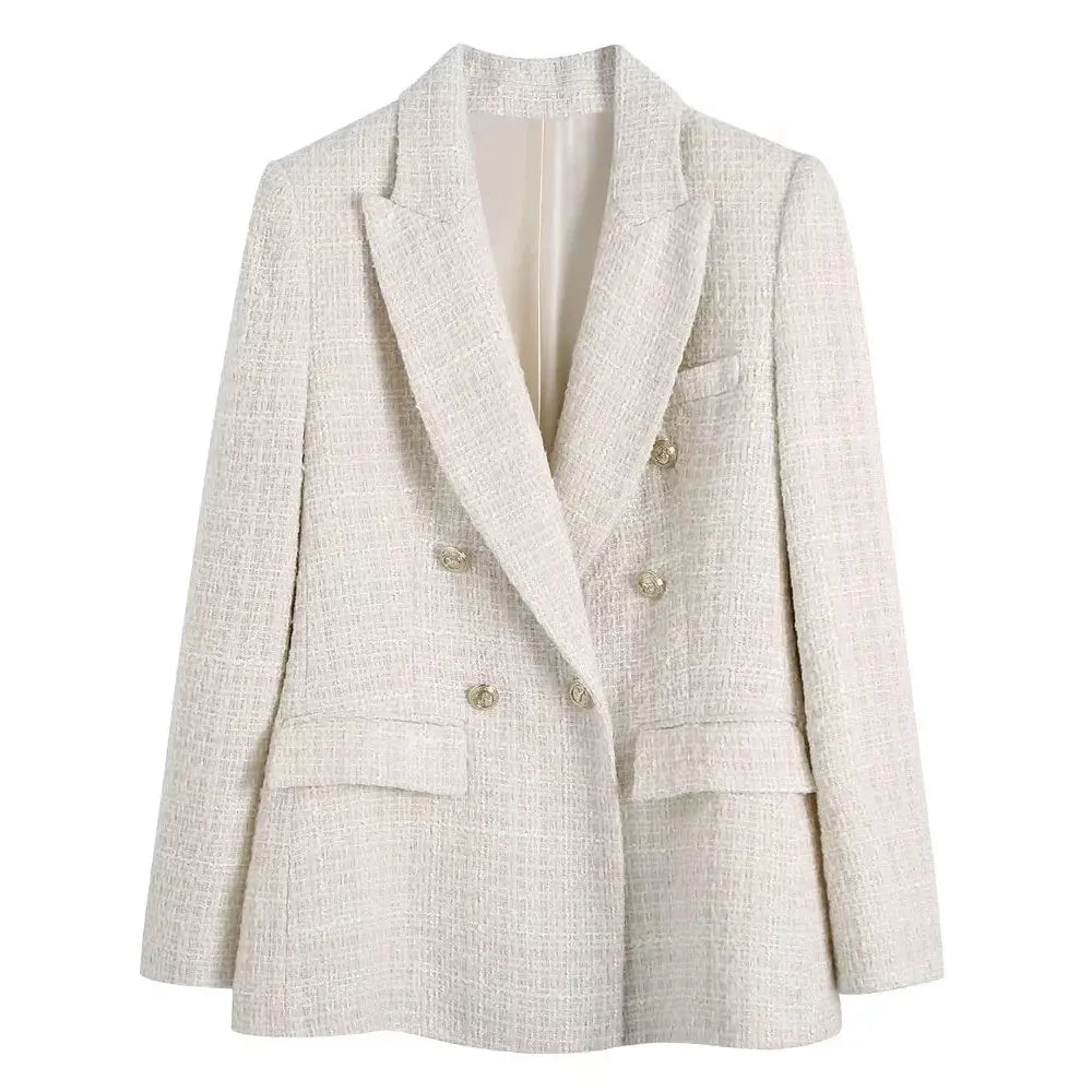 Vivienne | Classic Tweed Blazer
