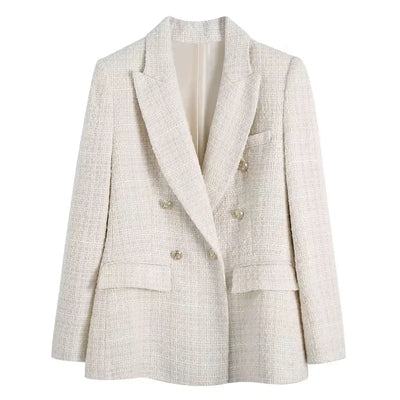 Vivienne | Classic Tweed Blazer
