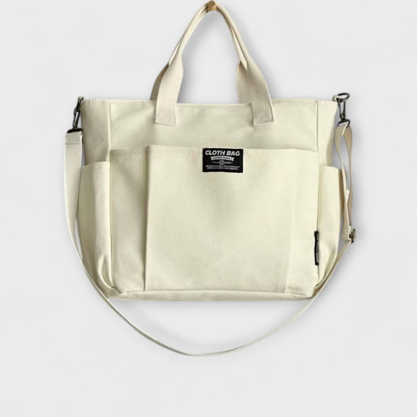 Elle - Minimalistic Canvas Tote Bag
