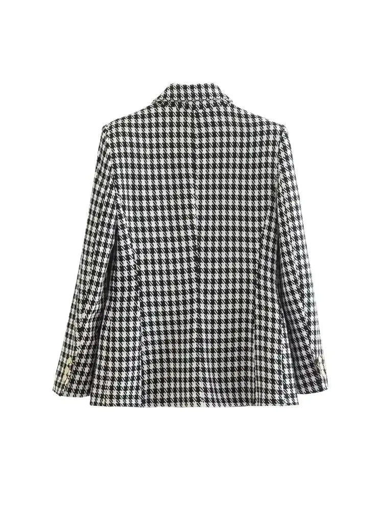 Elowen | Houndstooth Blazer Set