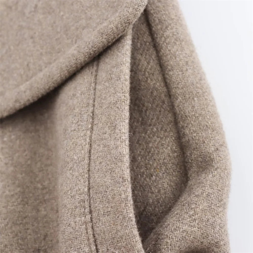 Amara | Oversized Wool Long Coat