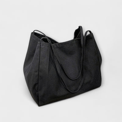Zara - High-Quality Large Canvas Shopper Bag