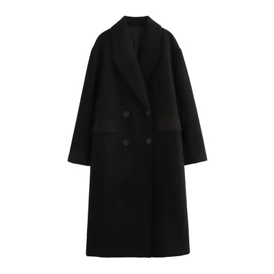 Amara | Oversized Wool Long Coat