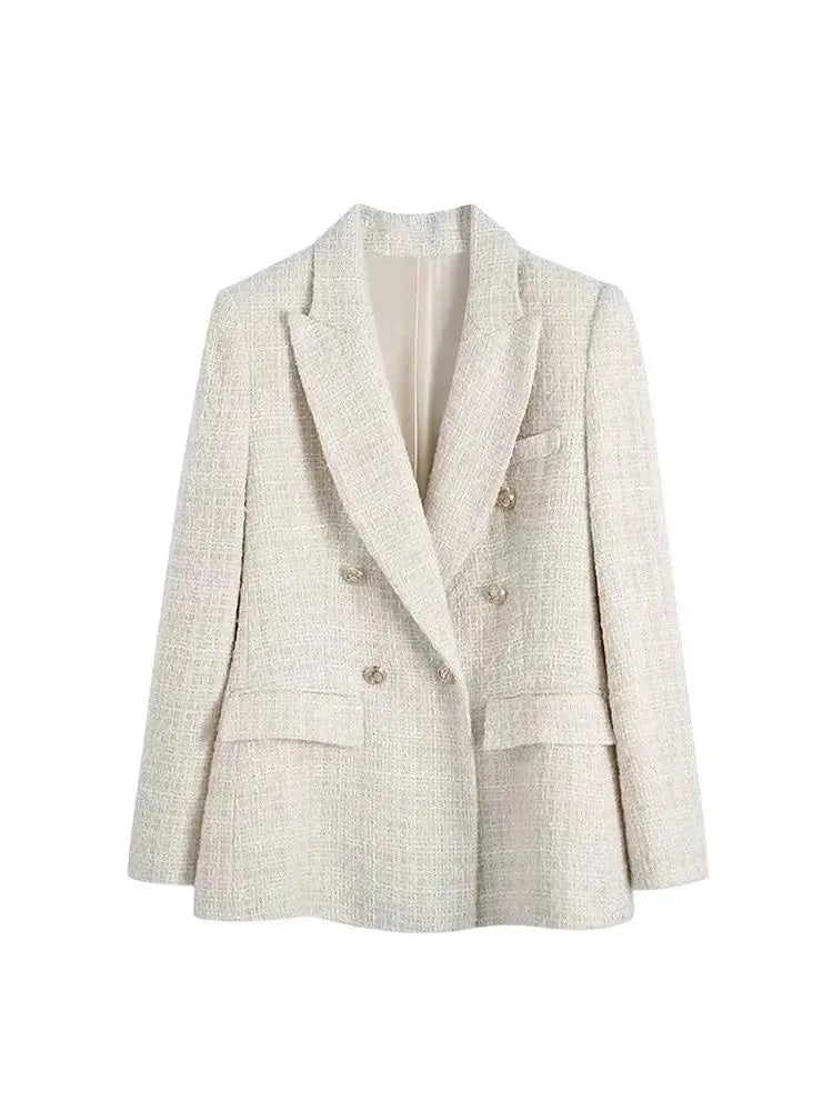 Vivienne | Classic Tweed Blazer