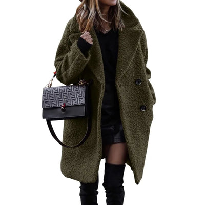 Mae Harper™ | Cozy Oversized Teddy Coat