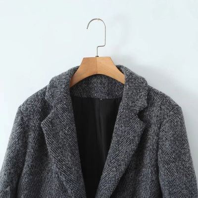 MADISYNRAE | CLASSIC WOOL BLEND COAT