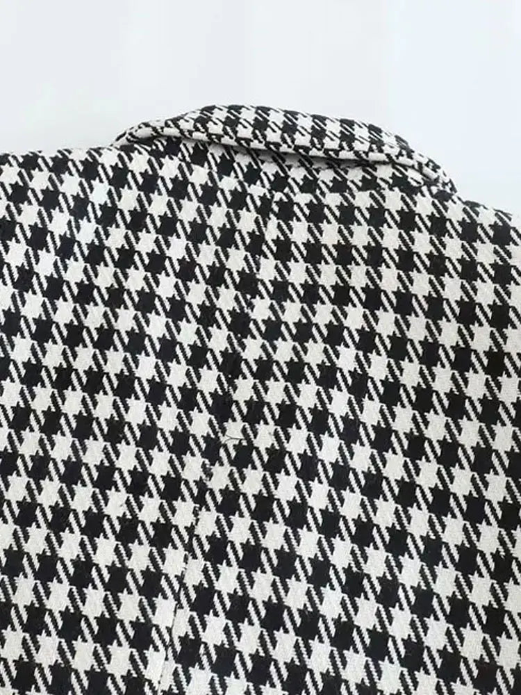 Elowen | Houndstooth Blazer Set