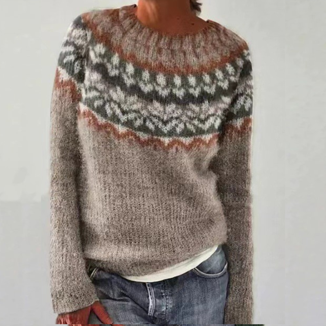Chloe™ - Comfortable Retro Sweater