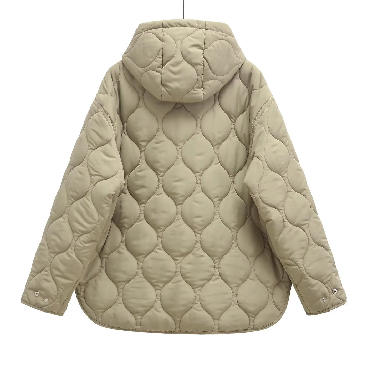 Ellarose | Quilted Comfort Hooded Jacket