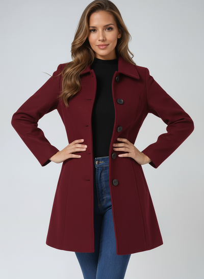Josephine | Women's Single Breasted Winter Trench Coat