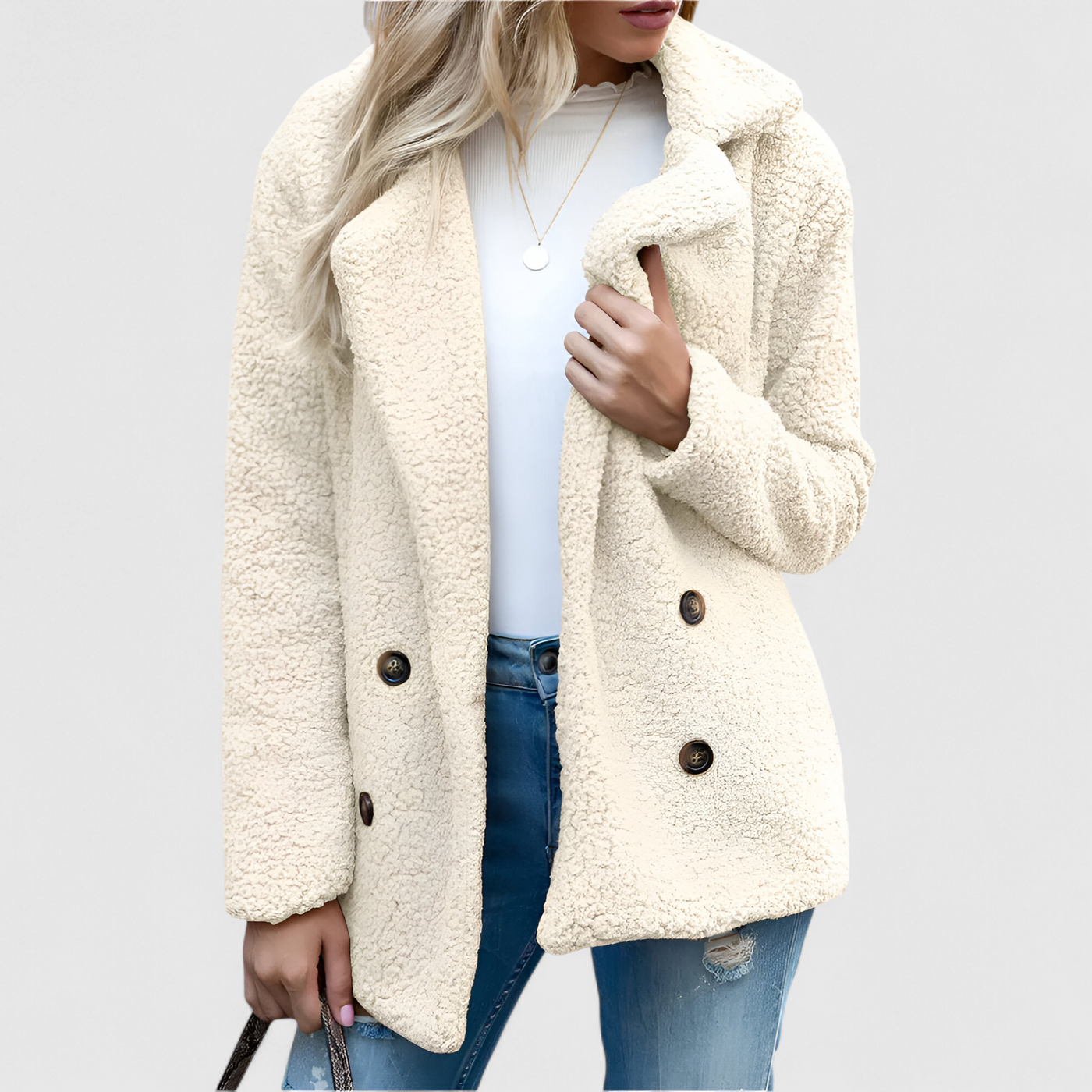 Enora -  Luxe Sherpa Coat