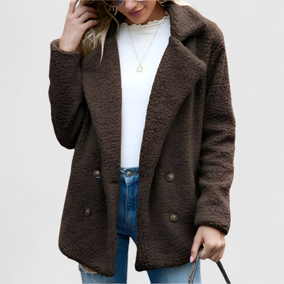 Enora -  Luxe Sherpa Coat