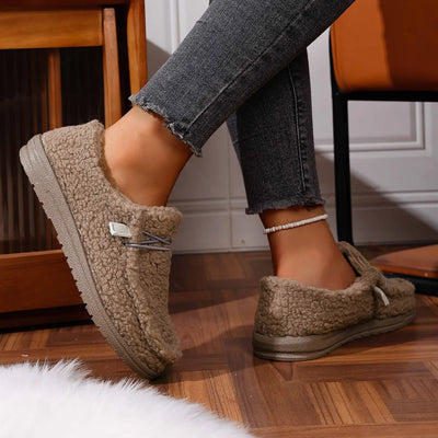 Luna™ | Warm Teddy Slippers