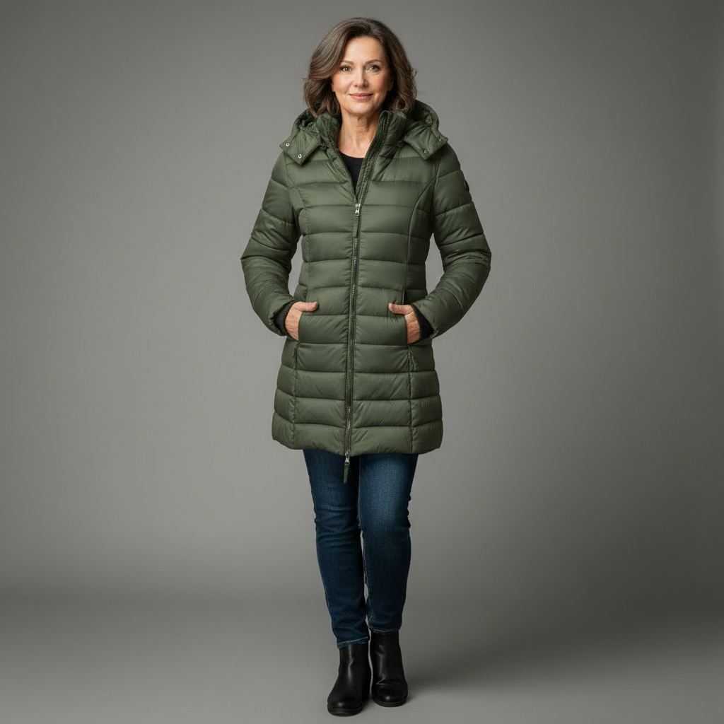 Elise™ - Long down jacket