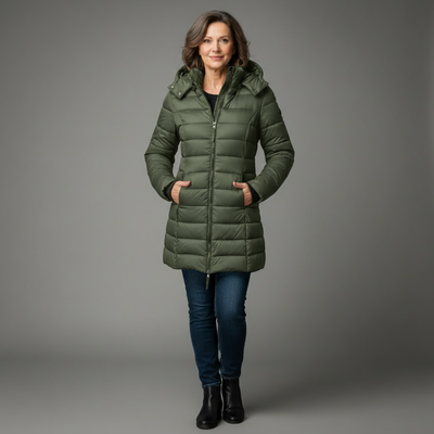 Elise™ - Long down jacket