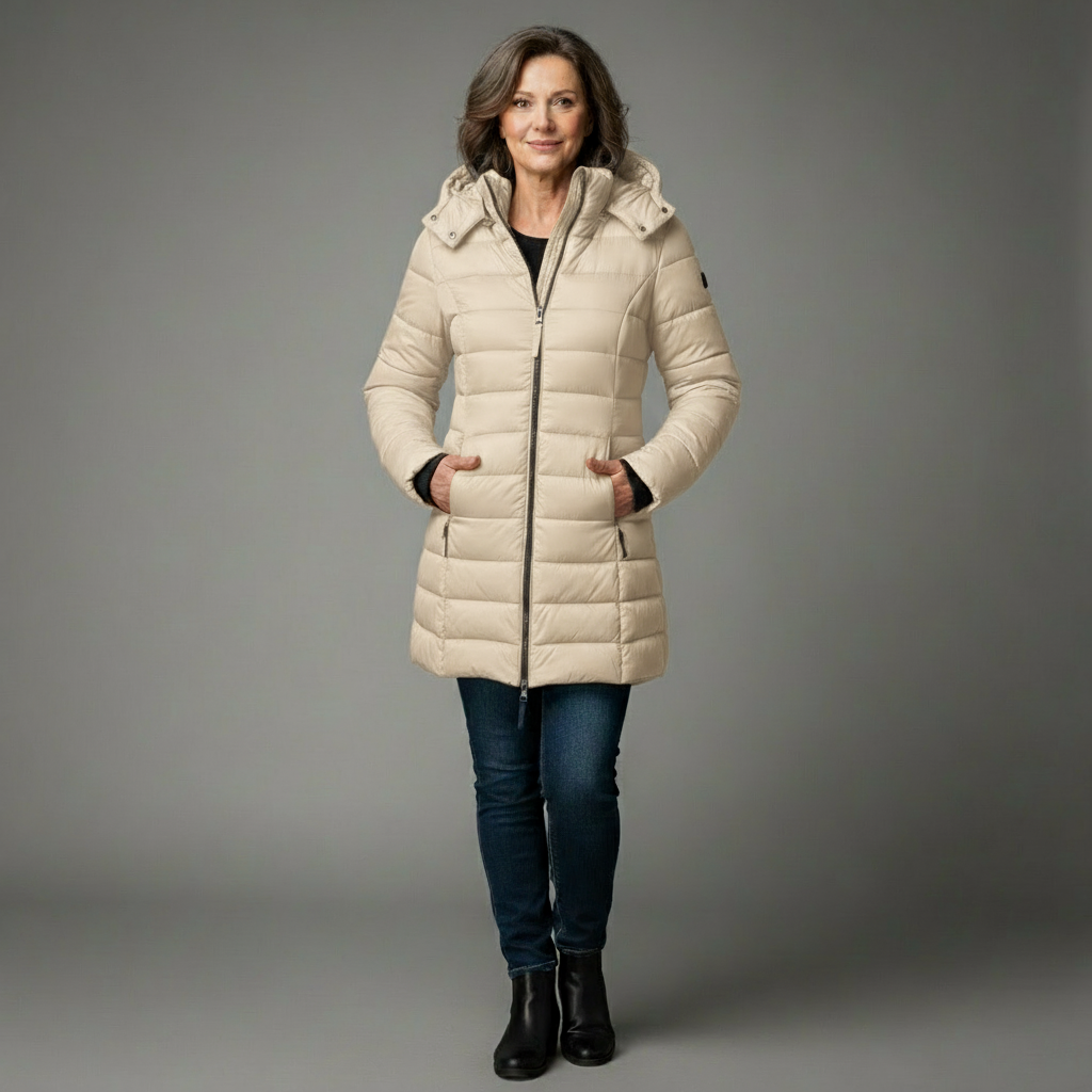 Elise™ - Long down jacket