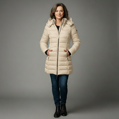 Elise™ - Long down jacket