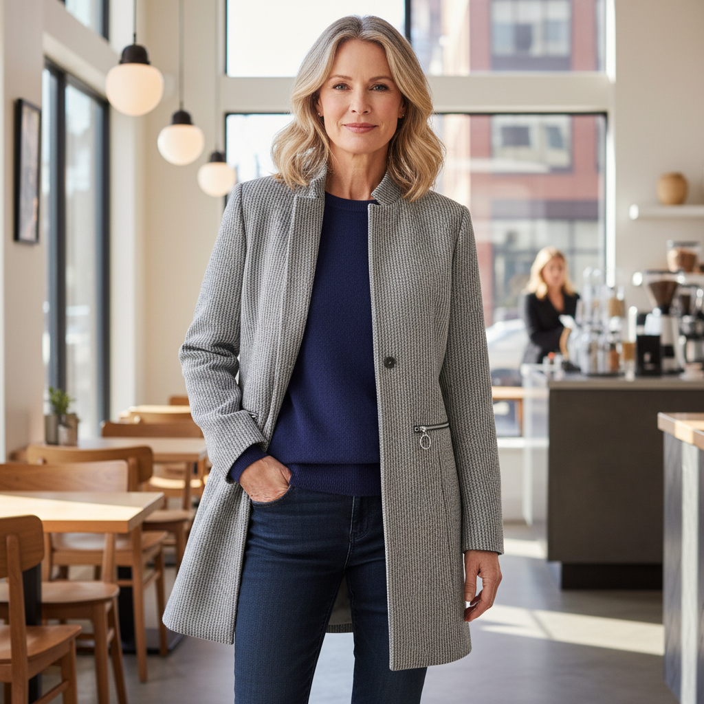 Mae - Long Comfort Knit Coat