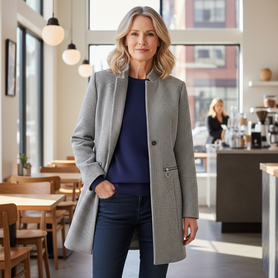 Mae - Long Comfort Knit Coat